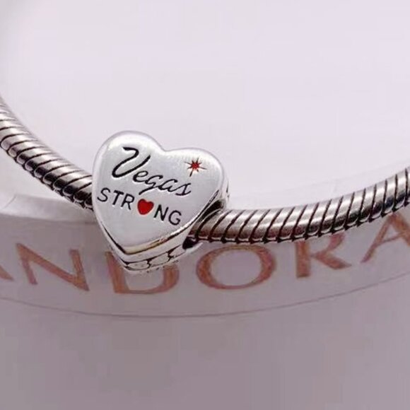 Pandora Las Vegas Strong First Responder Charm Police Fire EMT Nurse Doc - Picture 3 of 3
